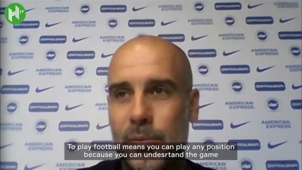 Pep Guardiola on Phil Foden's positional versatility